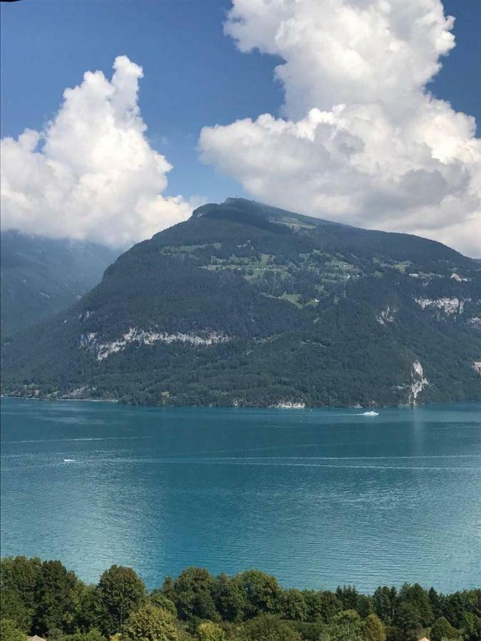 Traumhaftes Chalet Mit Seesicht Krattigen Εξωτερικό φωτογραφία